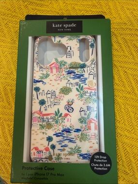 Kate Spade Coastal Vacation iPhone case iPhone 17 pro max